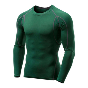 Long Sleeve Breathable Stretch Fabric High Support <b>Men</b> <b>Compression</b> <b>Shirts</b> Premium Quality <b>Men's</b> Full Sleeve <b>Compression</b> <b>Shirts</b> - Product Image 1