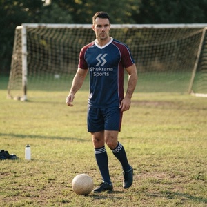 Factory Wholesale Custom 2026 Soccer Jerseys Set Quick Dry 100% Polyester Sublimation Training Uniforms New Design Soccer Wear - Product Image 3