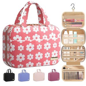 HOTOR Borsa da Toilette da Appendere per Uomo e Donna, Borsa da Viaggio per il Trucco con Ampio Scomparto, Comoda per Uomini e Donne - Product Image 1