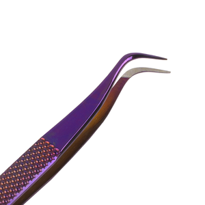 Pinzas de Precisión para Pestañas de Acero Inoxidable, Punta Lisa o Dentada, Agarre Perfecto, Opción de Logotipo Personalizado, Volumen de Pestañas - Product Image 2