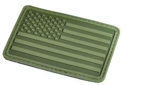Custom 3D Embossed Rubber PVC <b>Sew</b>-<b>On</b> <b>Patches</b> with Nonwoven Felt Fabric for Clothing - Product Image 1