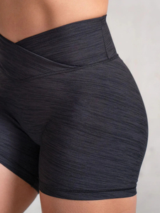 Women Quick Dry Breathable High Elastic Scrunch Butt Sports Shorts High Waist Gym Fitness <b>Leggings</b> Eco-Friendly Seamless Yoga - Product Image 2