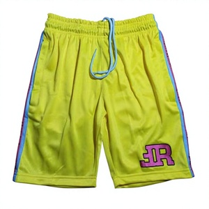 Shorts unisexes RBI 100% polyester tricoté, anti-UV, grandes tailles, écologiques, respirants, antibactériens, tissu 220g, fusion sans couture - Product Image 1