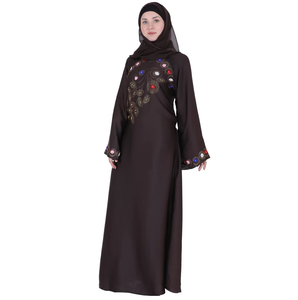 Abaya pour femmes, style turc, haute qualité, légère, respirante, toutes saisons, mode, OEM, vente en gros, en mousseline et lin - Product Image 4