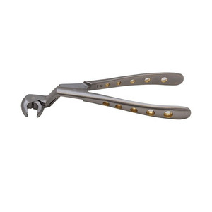 Forceps dentaire pour chirurgie buccale adulte, extraction et détente des molaires inférieures et supérieures, y compris des molaires de sagesse (gauche) - Product Image 1