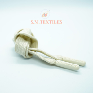 Cordón para Sudadera con Capucha 100% Poliéster con Punta de Plástico, Cordón Personalizado con Logotipo, Fabricante OEM ODM - Product Image 2