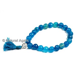 Bracelet de yoga premium en mélange de pierres de lave et de quartz rose – Pierres précieuses naturelles en gros - Product Image 2