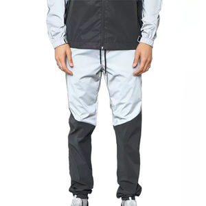 Conjunto de Chaqueta Cortavientos Informal con Capucha para Hombre, Traje Deportivo de Dos Piezas, Ligero, Impermeable, Transpirable, de Nailon de Alta Calidad - Product Image 6