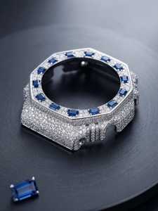 Montre GA2100 personnalisée, style luxe, sertie de diamants, streetwear, montre numérique pour homme, tendance mode urbaine, montre GSHOK - Product Image 4