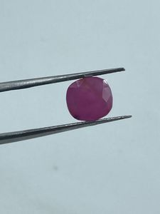 Fine Quality Natural Pinkish Purple <b>Ruby</b> Jewel Stone Loose Stone Cushion Cut Precious Stone 3.59Cts by Exporter at Best Price - Product Image 3