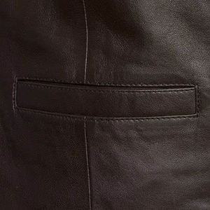 Chaleco de Cuero Transpirable para Motociclistas, Nuevo, Precio al por Mayor, Chaleco de Cuero para Motocicleta y Chaqueta sin Mangas para Hombre, OEM - Product Image 4