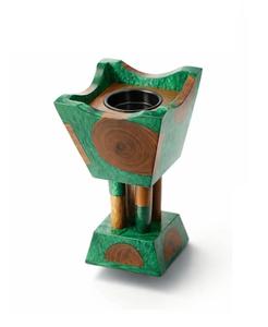 Prix de gros Encensoir religieux en bois et résine, style Moyen-Orient Arabe, pour bougies d'intérieur, fêtes, mariages et parfum d'ambiance - Product Image 1