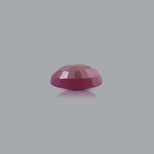 Natural African Ruby Loose Gemstone 3.65 Carat Certified Trillion Brilliant Cut Smooth - Product Image 3