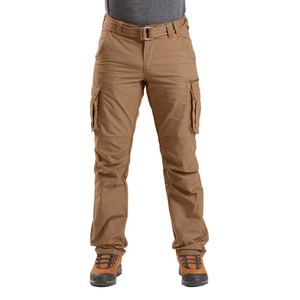 Pantalon cargo en velours côtelé léger pour homme, nouvelle conception, taille haute, respirant, imperméable, streetwear - Product Image 1