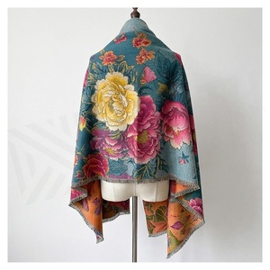 Pañuelo de Seda con Estampado Floral para Mujer, Largo, Elegante, Multifuncional, Accesorio de Moda para Todas las Temporadas - Product Image 2