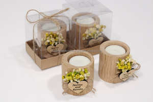 เชิงเทียนแก้วโมเสคแบบพรีเมี่ยมแท่นวางเทียนตกแต่งสีสันสดใสสำหรับงานแต่งงานเทศกาลและงานปาร์ตี้วันหยุด - Product Image 6