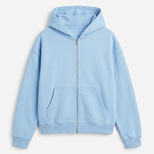 Sudadera con capucha y cremallera personalizada para hombre, de primera calidad, con logotipo personalizado, fabricante OEM ODM y proveedor mayorista - Product Image 1