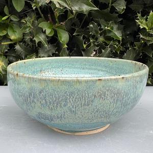 ชามเซรามิกขนาดใหญ่พิเศษเคลือบสี Sea Mist ความจุเยอะ ทนทาน ปลอดภัยสำหรับอาหาร เหมาะสำหรับโต๊ะอาหารหรูหรา - Product Image 2