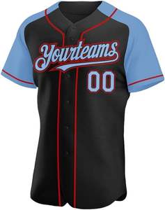 Camiseta de Béisbol Personalizada para Hombre y Mujer, Transpirable, 100% Poliéster, Sublimación, Logotipo del Equipo, Nombre, Número, Uniforme OEM, Ajuste Profesional - Product Image 4