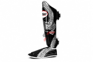 Protector de Espinillas para Muay Thai y MMA, Diseño Impreso Completo, Cuero Original de Alta Calidad, Protección Profesional para Artes Marciales - Product Image 6