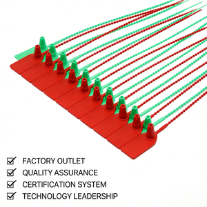 Sceau en plastique jetable <span class=keywords><strong>de</strong></span> qualité commerciale HS-PS 6008 avec verrou <span class=keywords><strong>de</strong></span> sécurité en plastique pour entrepôt postal et logistique <span class=keywords><strong>de</strong></span> fret - Product Image 2