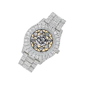 Reloj de Lujo para Hombre con Diseño de Diamantes de Laboratorio, Tourbillon Mecánico, Cristal de Zafiro, Correa de Acero Inoxidable y Esfera Redonda - Product Image 5
