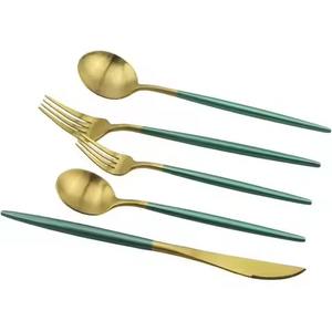 Ensemble de couverts élégants en acier inoxydable de qualité supérieure, finition miroir, pour la maison, la cuisine, les restaurants et les tables d'événements - Product Image 2