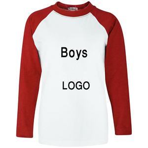 100% coton solide garçon T-Shirt haute qualité poids lourd manches longues conception unie Bangladesh fabricant grande taille Style vierge - Product Image 6