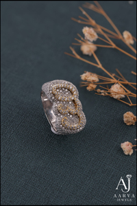 925 <b>Sterling</b> <b>Silver</b> Gold Plated Moissanite Iced Heart Shape Claw <b>Set</b> Unisex Hip Hop <b>Ring</b> IGI Certified for Wedding Gift Party - Product Image 5