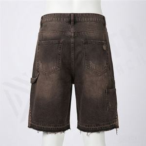 Nouveau Short en Jean Slim Fit pour Homme 2025 avec Strass, Séchage Rapide, Décontracté, Tendance et Mode - Product Image 2