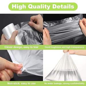 Large <b>Plastic</b> Produce <b>Bag</b> Roll, HDPE Durable <b>Clear</b> Food Storage Saver for Fruit Vegetable Bakery Snack Grocery <b>Bags</b> - Product Image 6