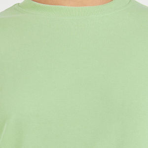 Sudadera Unisex de Invierno con Logotipo Bordado Personalizado, 100% Algodón, Cuello Redondo, Corte Holgado, Acabado Lavado, Colores Personalizados - Product Image 5