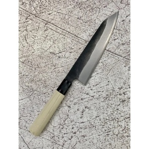 มีดเชฟเหล็กกล้าคาร์บอนทำมือ Jexmoo ขนาด 8 นิ้ว ความหนา 3.0 มม. ด้ามไม้ พร้อมกล่องเก็บรักษาความแห้ง เป็นของขวัญ - Product Image 3