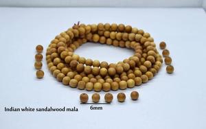 Venta al por mayor original Mysore-tallado cuentas de sándalo Jap Mala cuentas de madera - Product Image 2