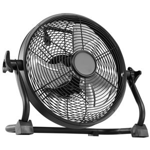 Ventilatore Portatile da Esterno ad Alta Velocità da 10 Pollici, Ricaricabile a Batteria, con Telaio in Metallo e Motore Brushless in Rame, Ideale per Campeggio ed Esterni - Product Image 1