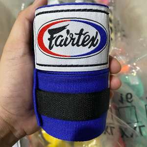 Bandages de boxe en coton avec motif imprimé, support de poignet durable, longueur 5m pour MMA, Muay Thai, Kickboxing et Gym - Product Image 3