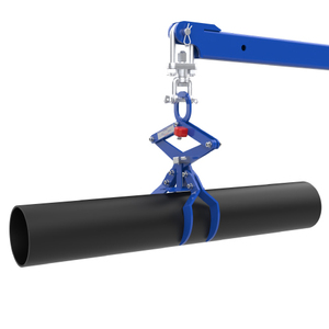 Round Steel Pipe Scissor Lifting <b>Clamp</b> 150kg - Product Image 1