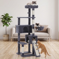Condo pour chat multifonctionnel grand format avec housse amovible, très demandé