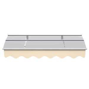 Serie 5934W foglio di policarbonato solido praticamente cristallo poliestere mantovana in legno porta casa tenda finestra tettoia 0.137 pollici - Product Image 4