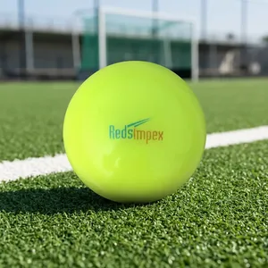 Custom Logo Hockey <b>Ball</b> Without Dimple Made of Durable PVC – Smooth Surface Training & Practice <b>Ball</b> for Players - Product Image 1