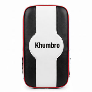 Guantes de Boxeo Khumbro Ligeros de Cuero PU, Negros, Blancos y Rojos, con Cierre de Velcro, para Entrenamiento de Sparring, Artes Marciales, Unisex - Product Image 3