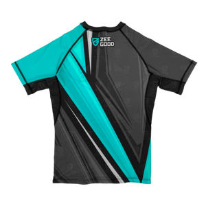 Custom Short Sleeve Compression Shirt <b>Surf</b> MMA BJJ Sublimated Jiu Jitsu Rashguard UPF50+ Breathable Wholesale - Product Image 2