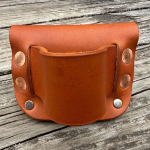 Handmade Leather <b>Hammer</b> Pouch Secure Belt Loop Tool <b>Holder</b> For Woodworkers Electricians Construction Workers in reasonable price - Product Image 2