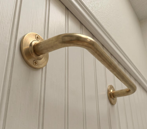 Modern and Simple Brushed Brass Towel Rack Towel Rod Home Apartment <b>Bathroom</b> Storage Hardware <b>Accessories</b> - Product Image 6
