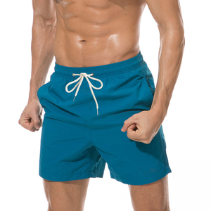 Shorts de sport décontractés pour hommes, mi-longs, à motif uni, pour la gym, le fitness, l'entraînement, la course, respirants, bas de survêtement de boxe - Product Image 5