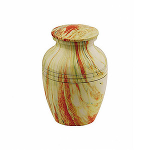 Wholesale American-Style Aluminium Cremation Urn for Male Female Ashes 6" Size 200-220 Cubic Inches Capacity Funeral Supplies - Product Image 3