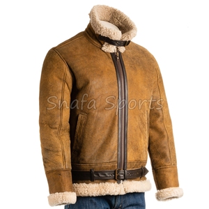 Top Trending <b>Men's</b> Leather <b>Jacket</b> Custom OEM Design Quick Dry High Street Style Best Price Wholesale winter Leather <b>Jackets</b> - Product Image 3