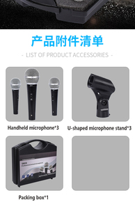 GAM-MIC58 Set <span class=keywords><strong>Profesional</strong></span> en Caja Portátil de Micrófono Dinámico con Cable XLR para Instrumentos Musicales, Batería, Canto, Actuación en Solitario, Cuerpo de Metal - Product Image 5