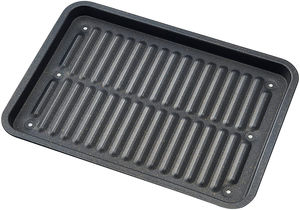 Plaques de cuisson en aluminium métallisé noir pour fabricants en gros – Idéales pour la famille, spécial poisson grillé - Product Image 5