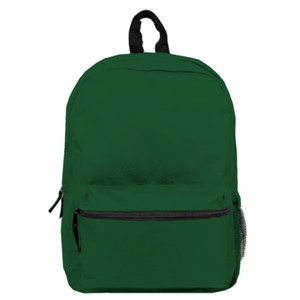 Unisex <b>Black</b> Corduroy <b>Backpack</b> 15 Inches Softback Multiple Pockets Zipper Closure Daypack Minimalist Style Water Resistant - Product Image 6